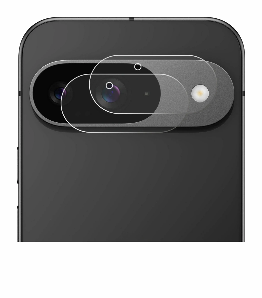 Image de l'appareil Google Pixel 9 (Caméra UNIQUEMENT) avec une grande variété de protections d'écran.