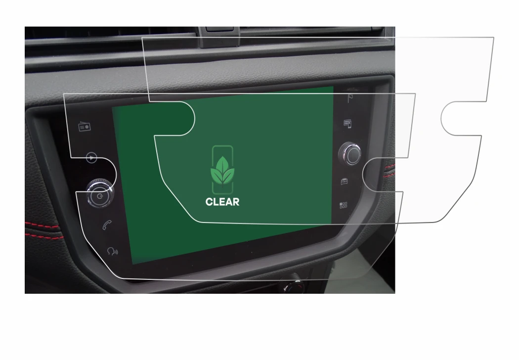 Image de l'appareil Seat Arona FR Stereo BJ 2019 avec une grande variété de protections d'écran.