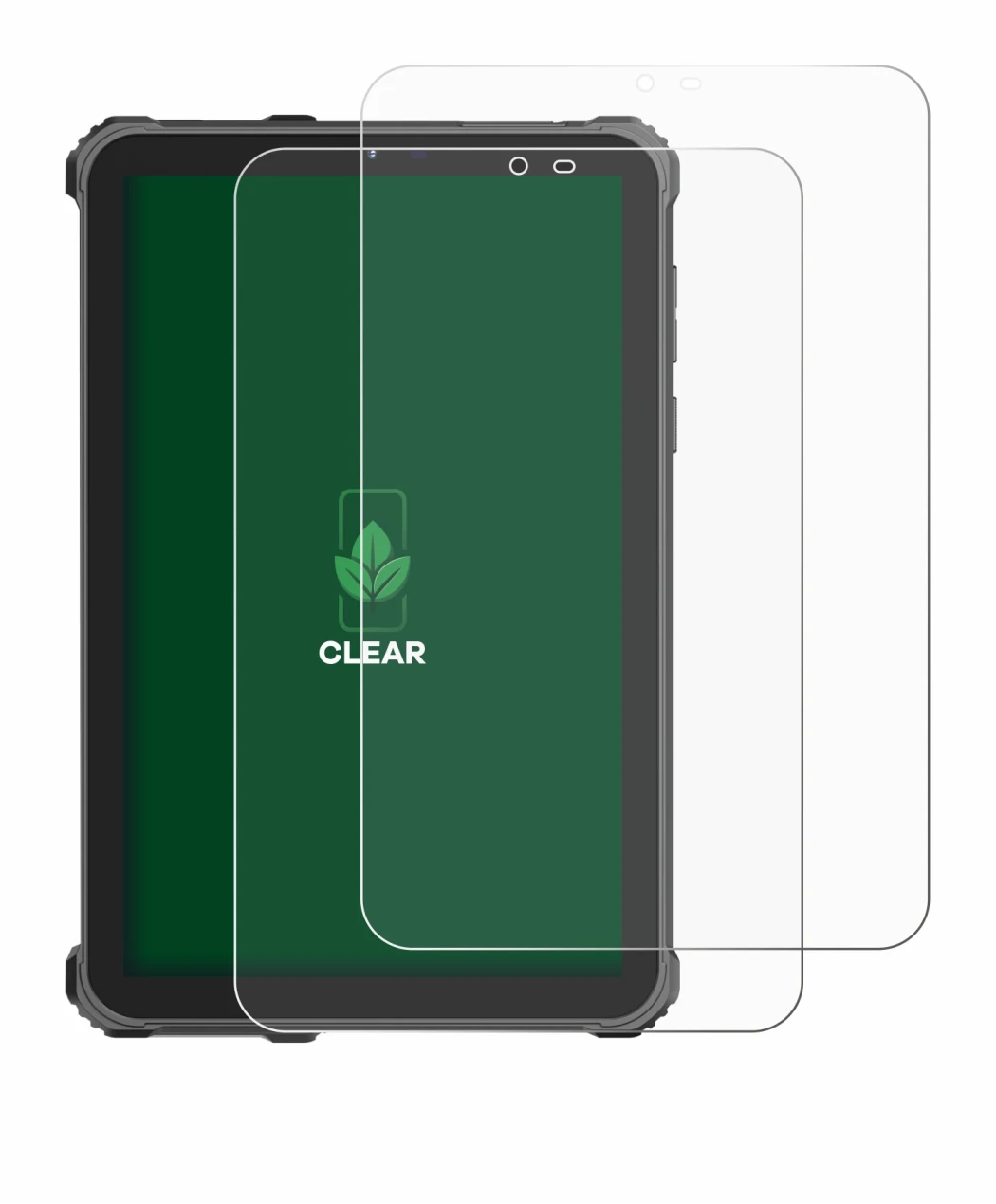 Image de l'appareil Oukitel RT3 Pro avec une grande variété de protections d'écran.