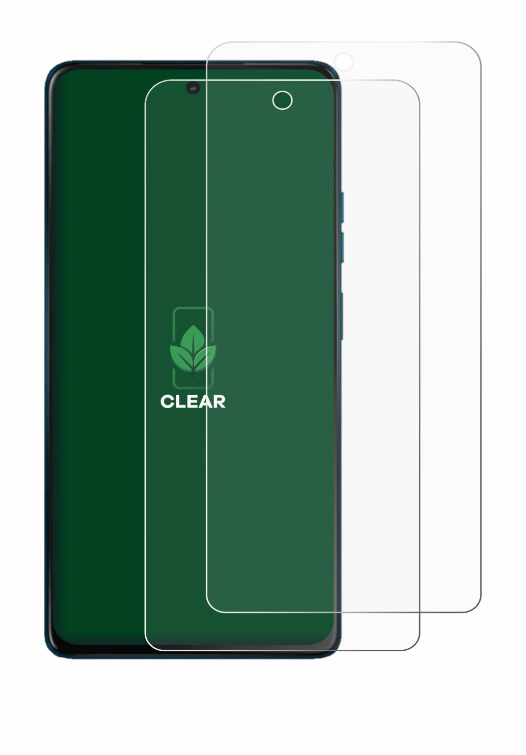 Image de l'appareil Motorola Moto G75 avec une grande variété de protections d'écran.