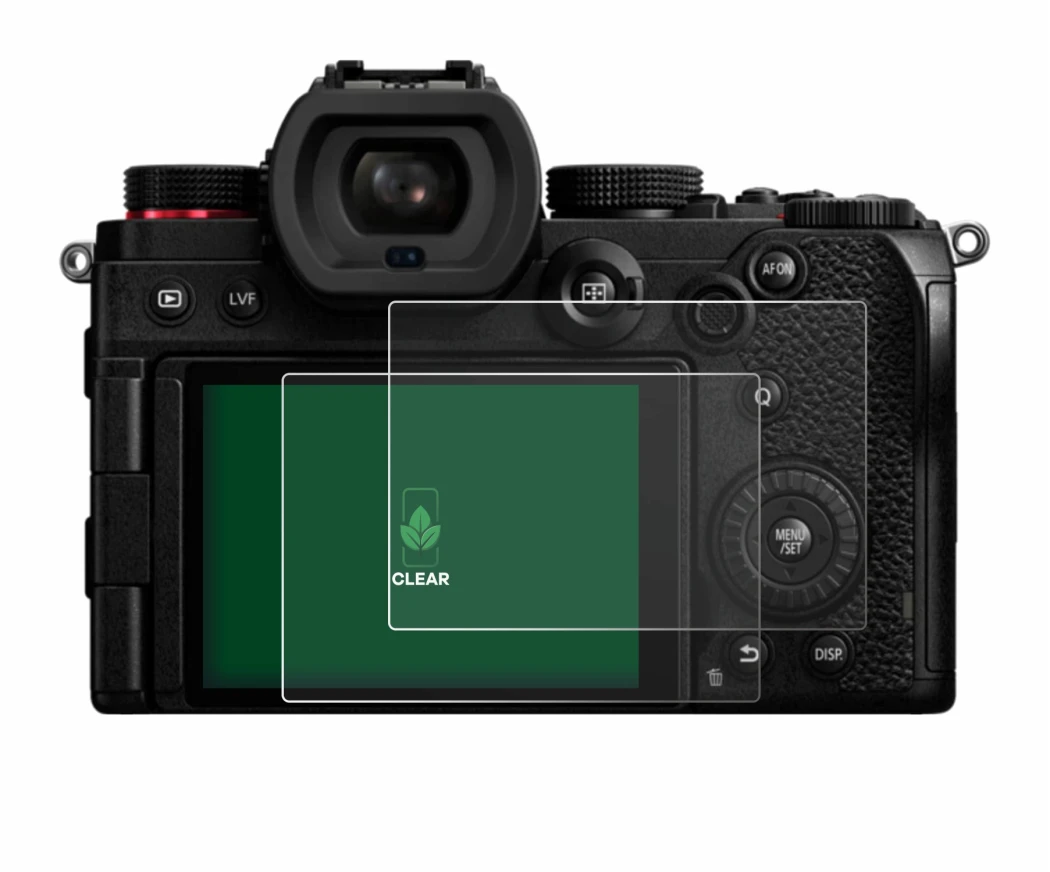 Image de l'appareil Panasonic Lumix DC-S5D avec une grande variété de protections d'écran.