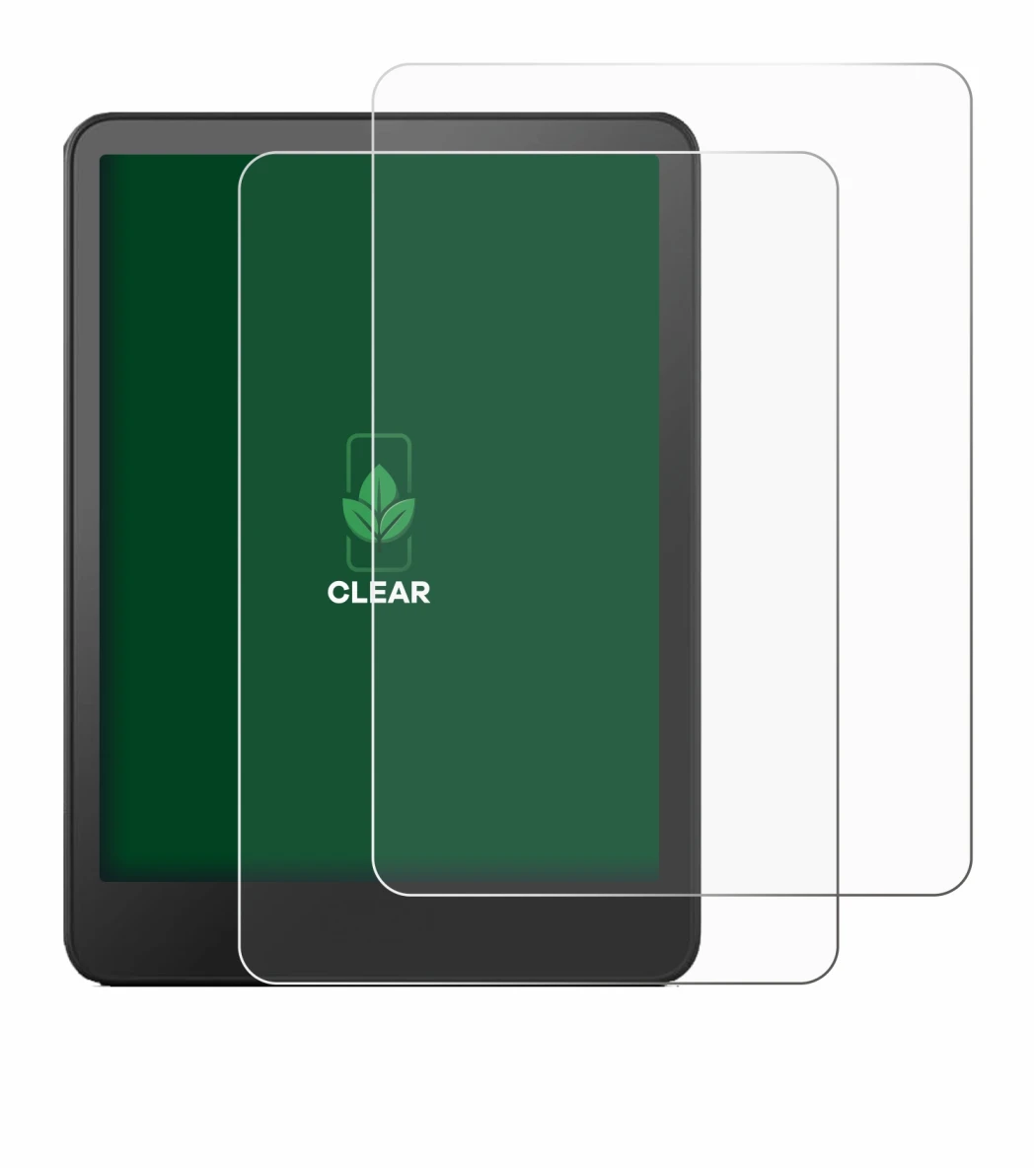 Image de l'appareil Amazon Kindle Colorsoft Signature Edition avec une grande variété de protections d'écran.