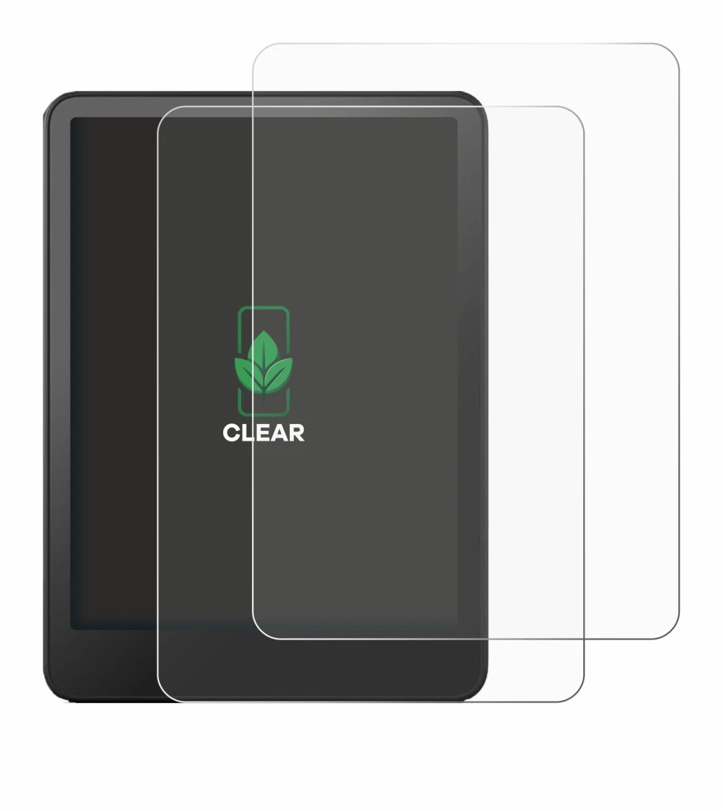 Image de l'appareil Amazon Kindle Paperwhite 2024 (12. Gen.) avec une grande variété de protections d'écran.