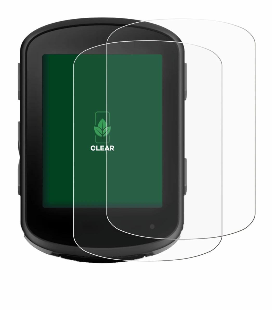 Image de l'appareil Garmin Edge 840 Solar avec une grande variété de protections d'écran.
