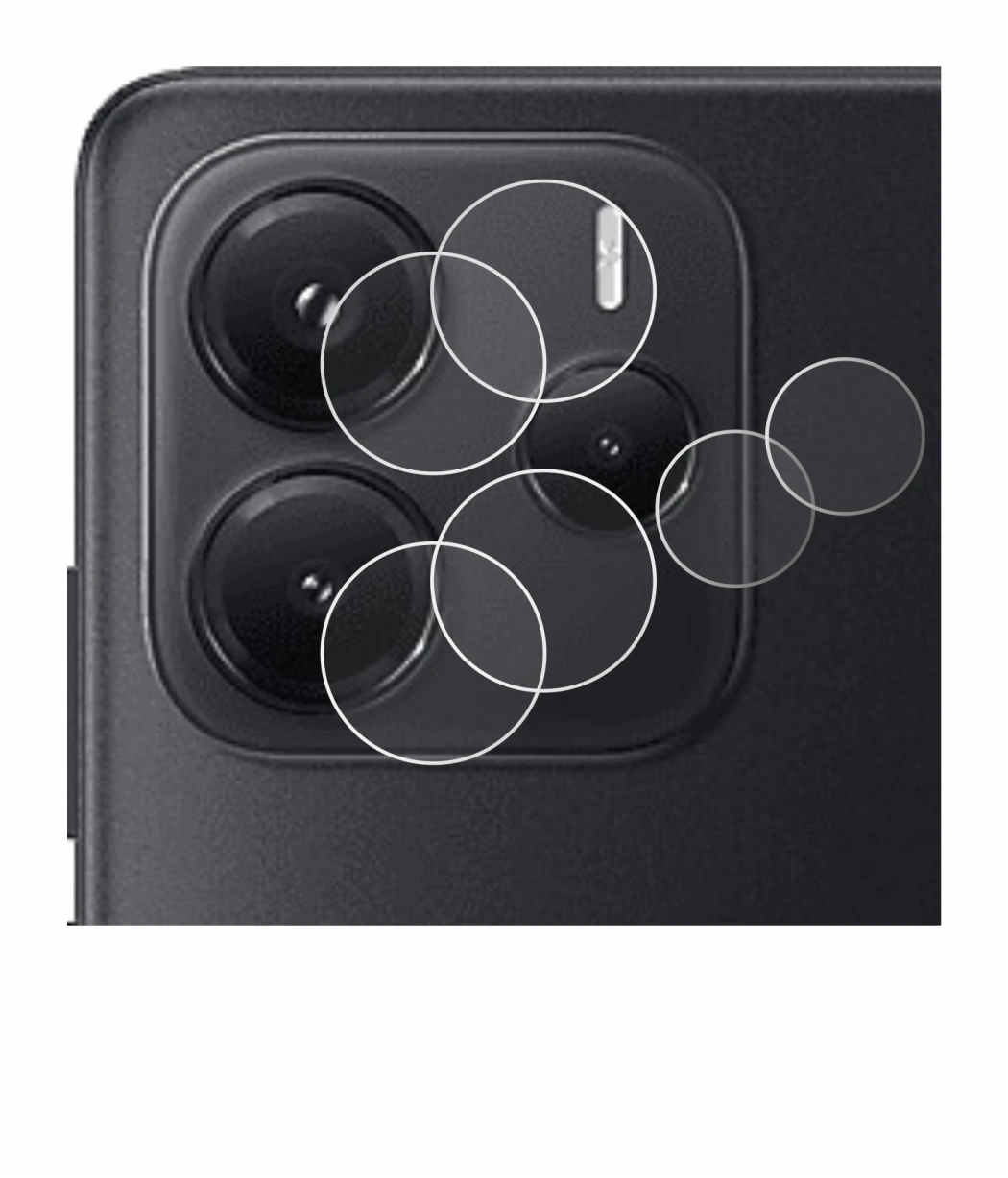 Image de l'appareil Xiaomi Redmi Note 14 (Caméra UNIQUEMENT) avec une grande variété de protections d'écran.