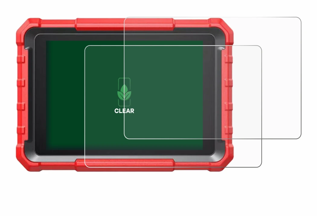 Image de l'appareil Launch X-431 PROS Elite Pro 5 avec une grande variété de protections d'écran.