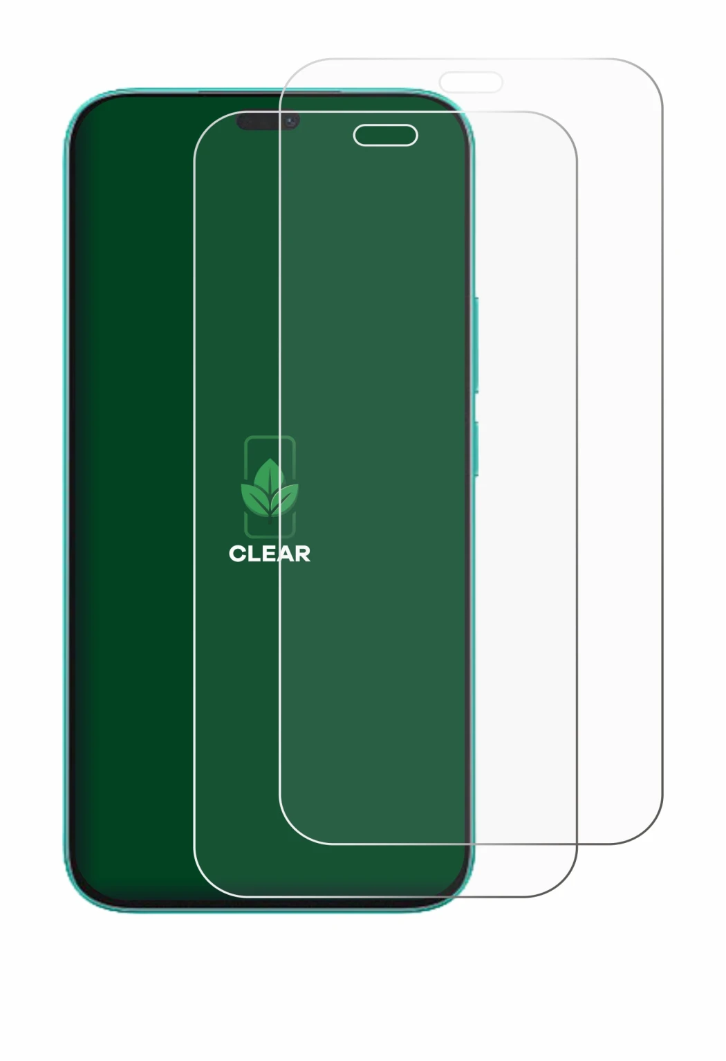 Image de l'appareil Honor X8c avec une grande variété de protections d'écran.