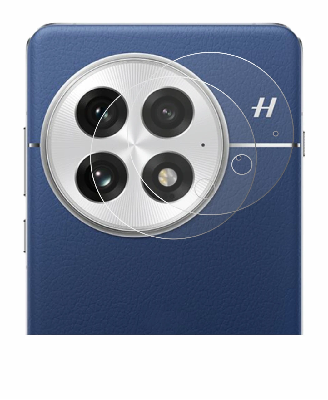 Image de l'appareil OnePlus 13 (Caméra UNIQUEMENT) avec une grande variété de protections d'écran.