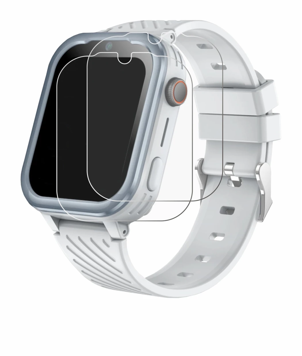 Image de l'appareil DDIOYIUR Smartwatch avec une grande variété de protections d'écran.