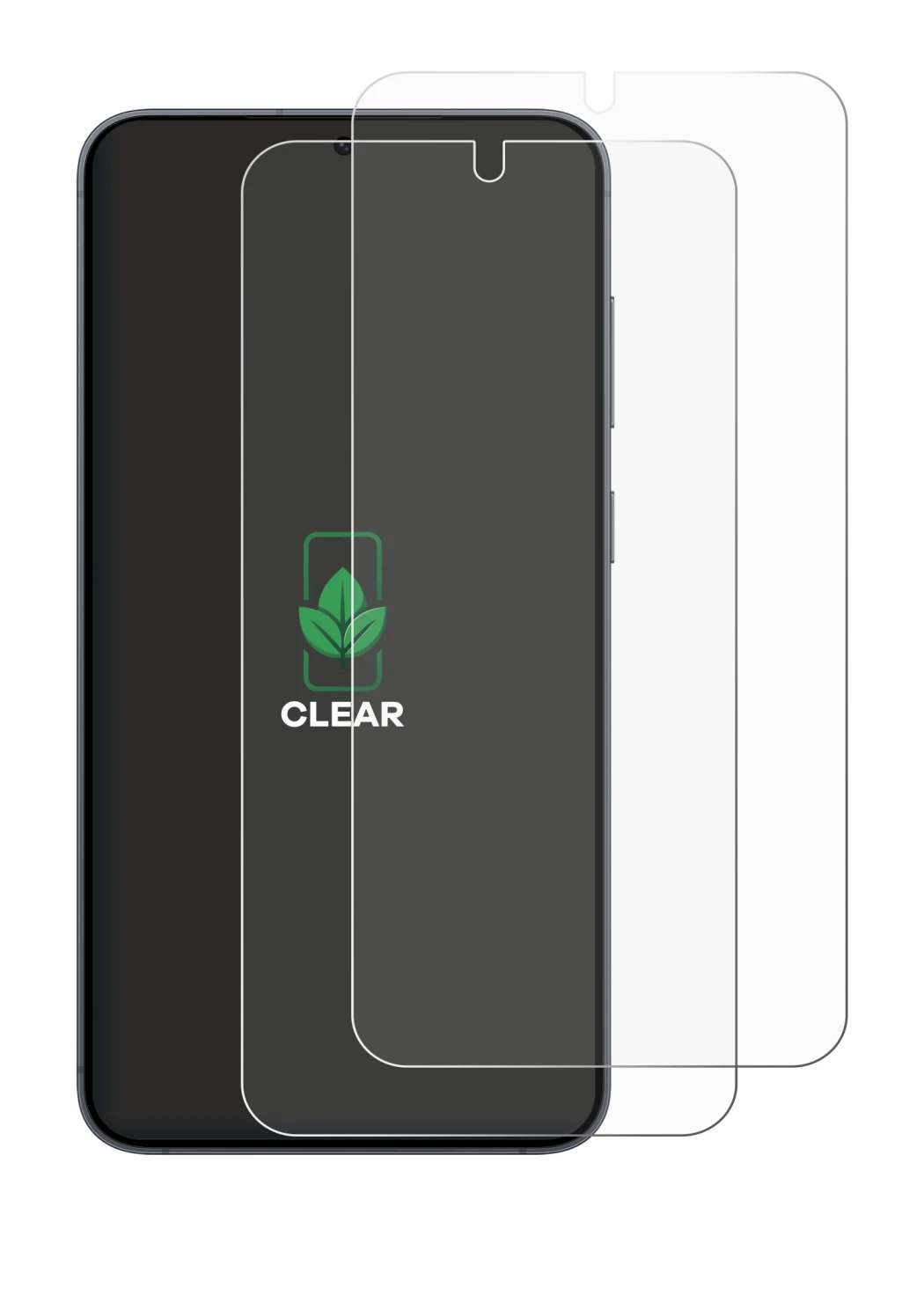 Image de l'appareil Samsung Galaxy S25 Plus Enterprise Edition avec une grande variété de protections d'écran.