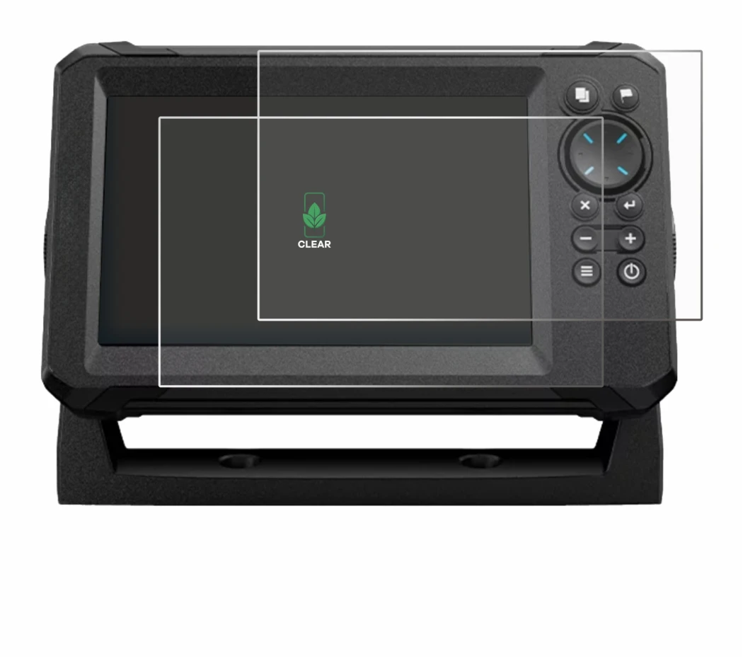 Image de l'appareil Lowrance Eagle 7 avec une grande variété de protections d'écran.