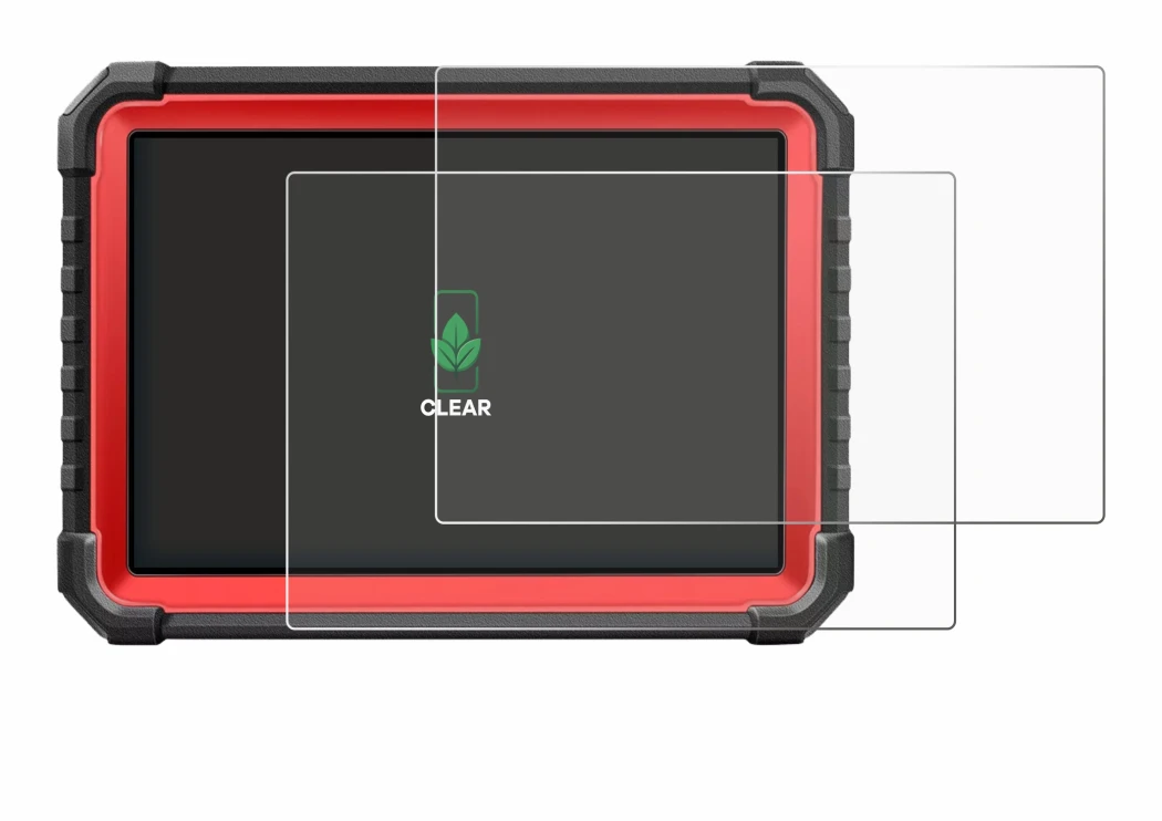 Image de l'appareil Launch X-431 PRO3S+ V5.0 avec une grande variété de protections d'écran.