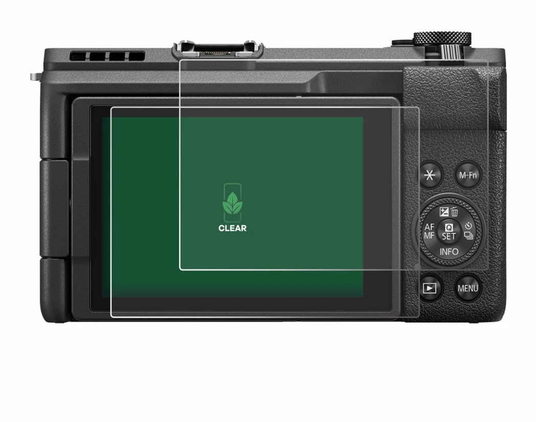 Image de l'appareil Canon PowerShot V1 avec une grande variété de protections d'écran.