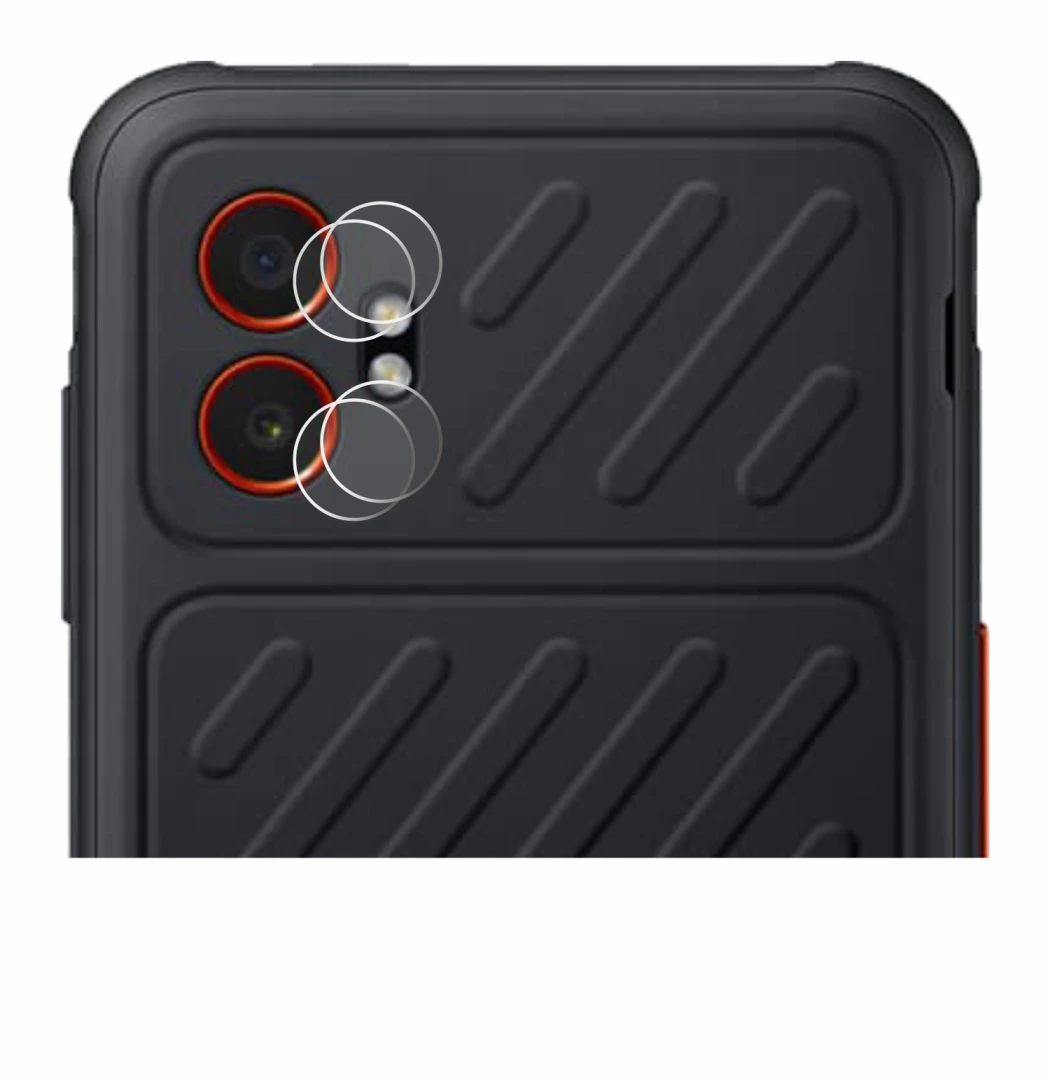 Image de l'appareil Samsung Galaxy XCover 7 Pro (Caméra UNIQUEMENT) avec une grande variété de protections d'écran.