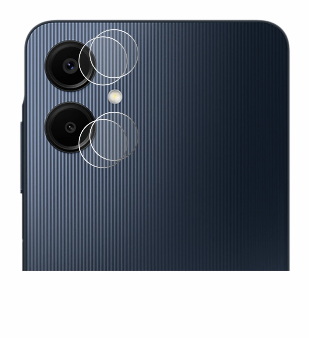 Image de l'appareil Samsung Galaxy A06 5G (Caméra UNIQUEMENT) avec une grande variété de protections d'écran.