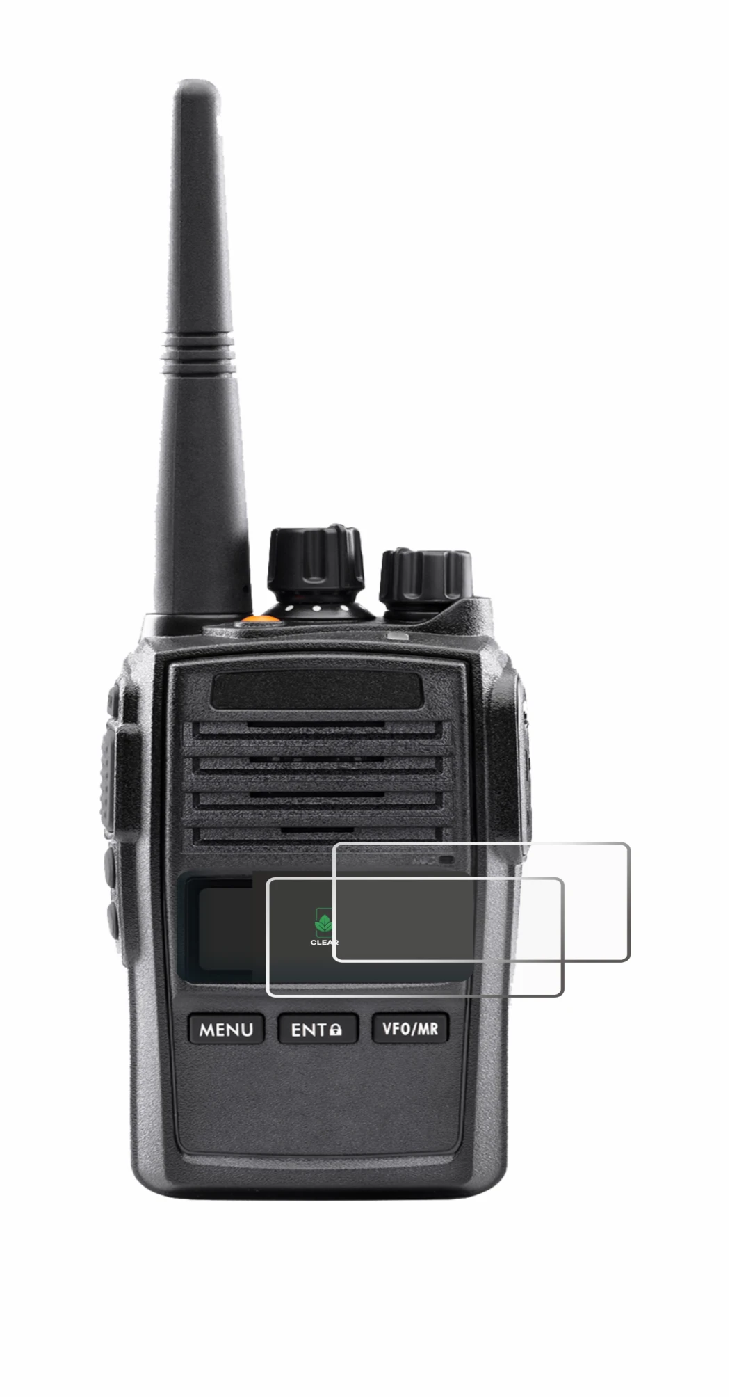 Image de l'appareil Midland G18 Pro PMR avec une grande variété de protections d'écran.