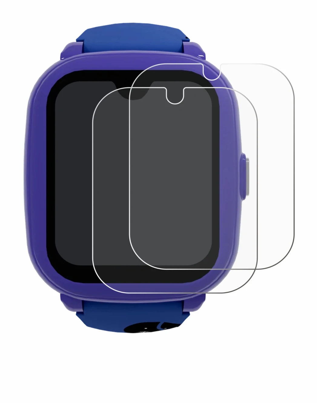 Image de l'appareil SaveFamily Iconic Plus 2 4G avec une grande variété de protections d'écran.