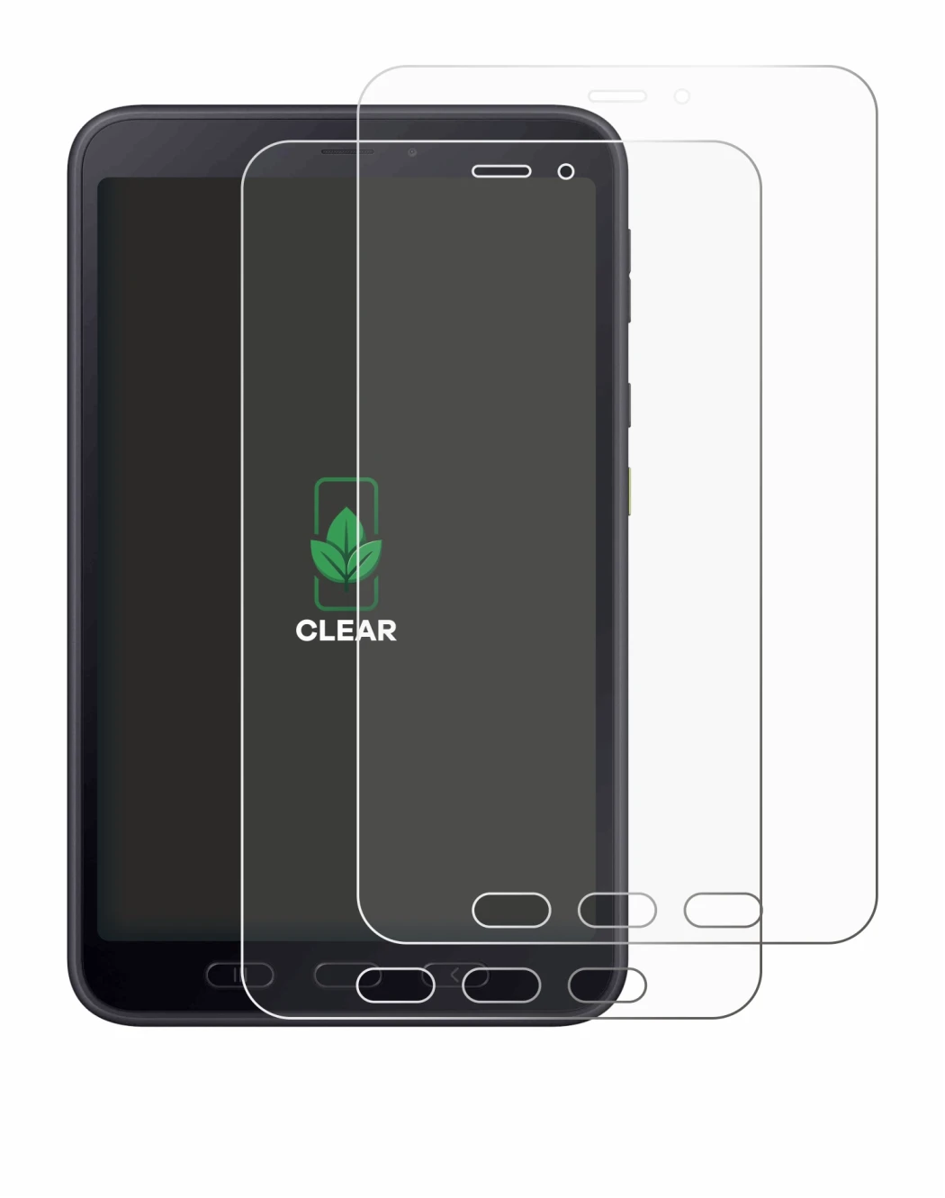 Image de l'appareil Samsung galaxy Tab Active 5 5G Enterprise Edition avec une grande variété de protections d'écran.