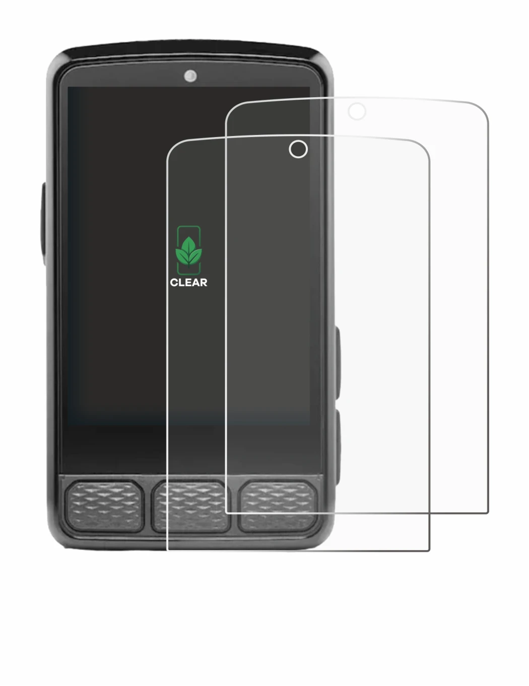 Image de l'appareil Wahoo Elemnt Roam V3 avec une grande variété de protections d'écran.