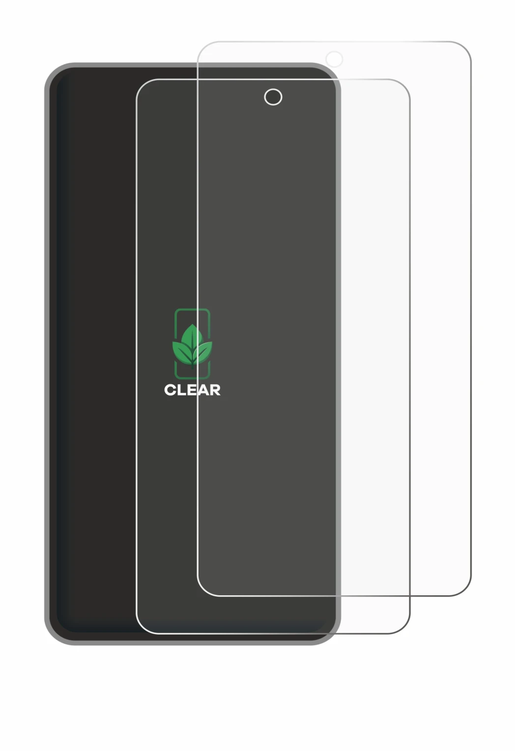 Image de l'appareil realme GT 7T avec une grande variété de protections d'écran.