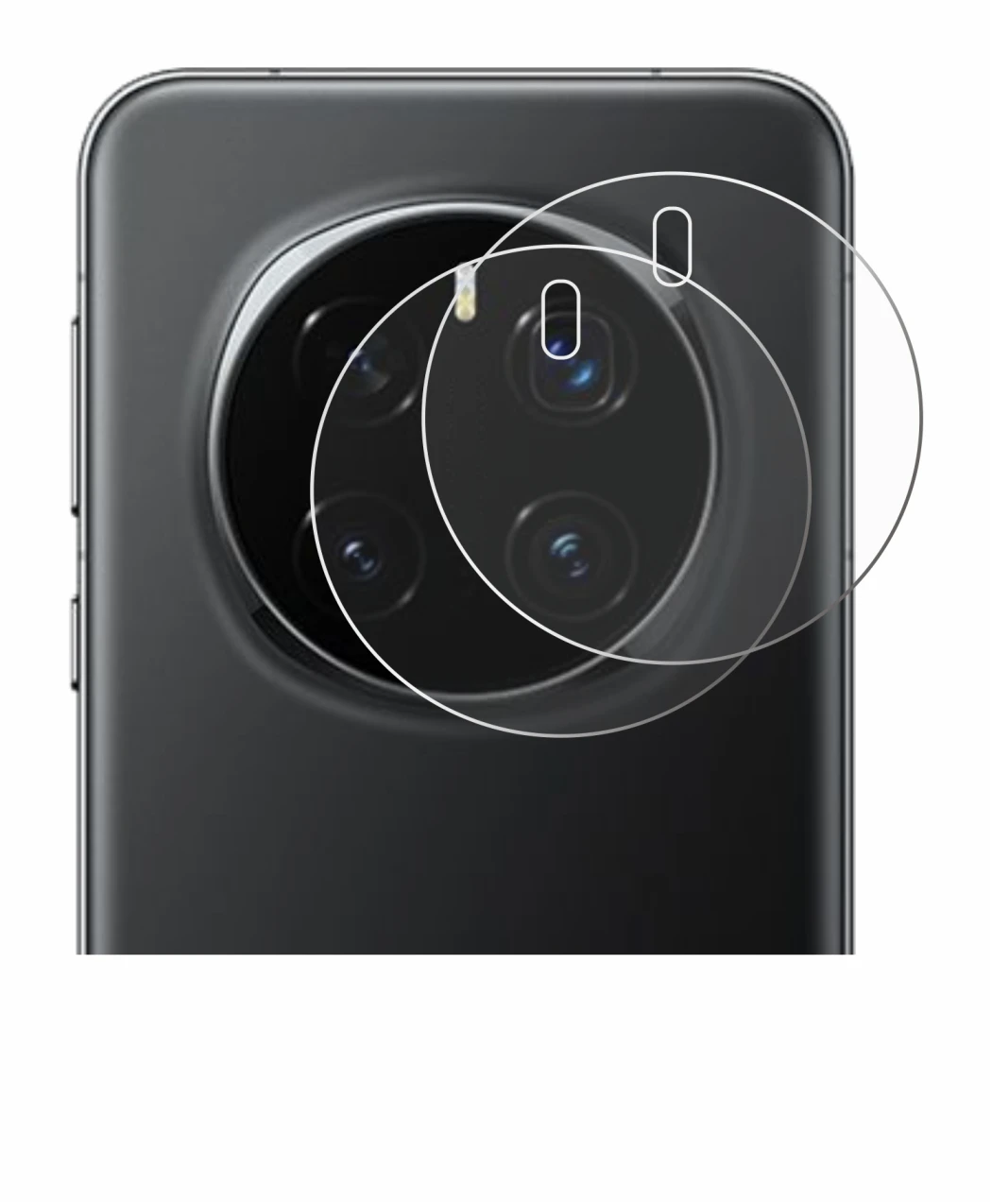 Image de l'appareil Honor Magic 7 Pro (Caméra UNIQUEMENT) avec une grande variété de protections d'écran.