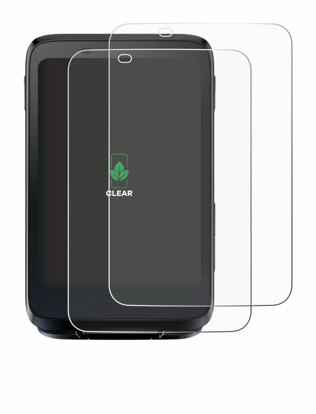 Image de l'appareil iGPSPORT BiNavi avec une grande variété de protections d'écran.