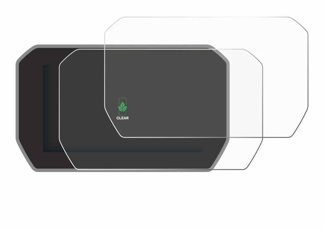 Image de l'appareil Ducati V4 Rally (2024) avec une grande variété de protections d'écran.