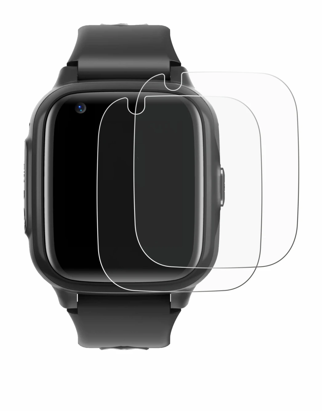 Image de l'appareil Krostming Kids Smartwatch GPS 4G avec une grande variété de protections d'écran.