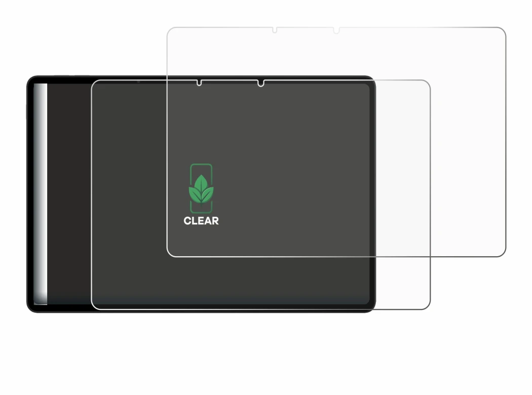 Image de l'appareil Oppo Pad SE avec une grande variété de protections d'écran.