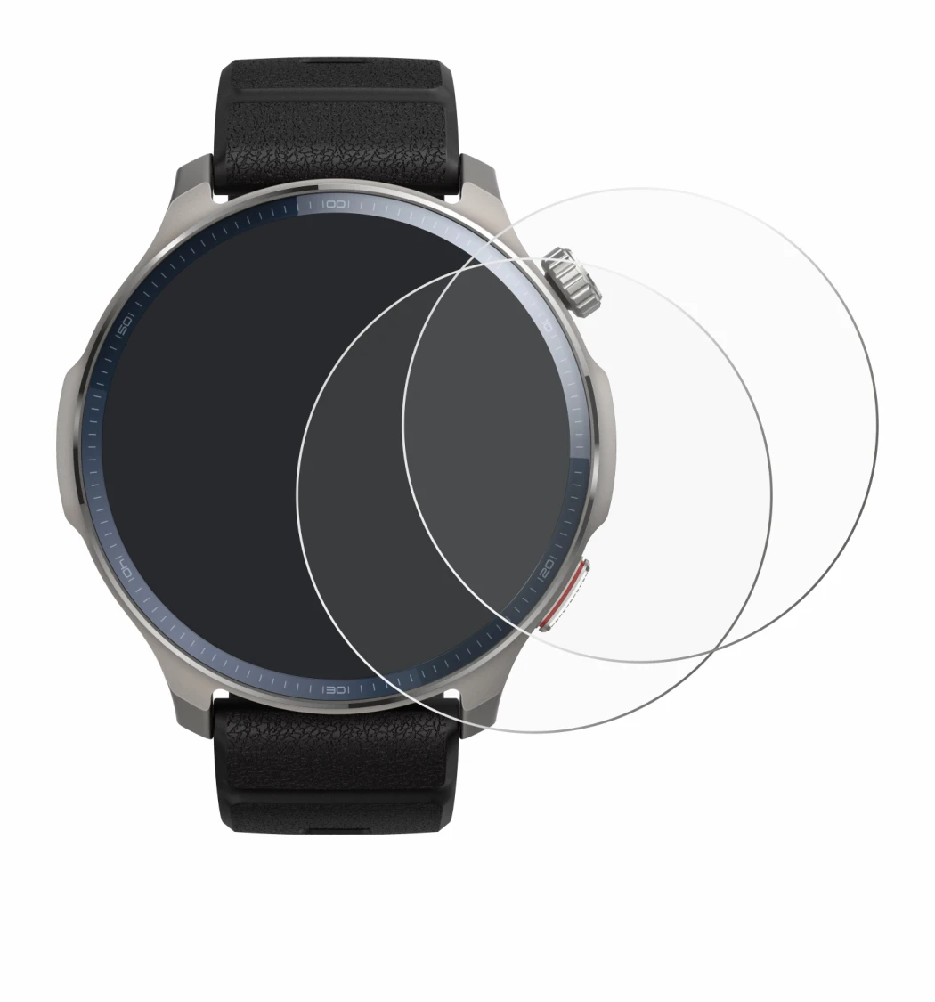 Image de l'appareil Huami Amazfit Balance 2 avec une grande variété de protections d'écran.