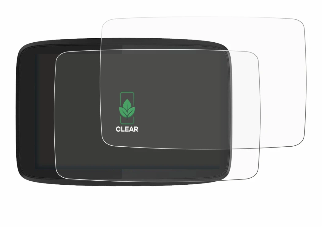 Image de l'appareil TomTom GO Camper Tour avec une grande variété de protections d'écran.