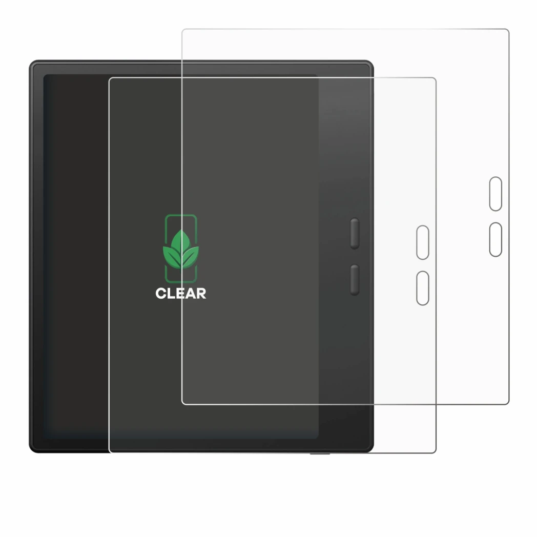 Image de l'appareil Boox Go Color 7 Gen II avec une grande variété de protections d'écran.