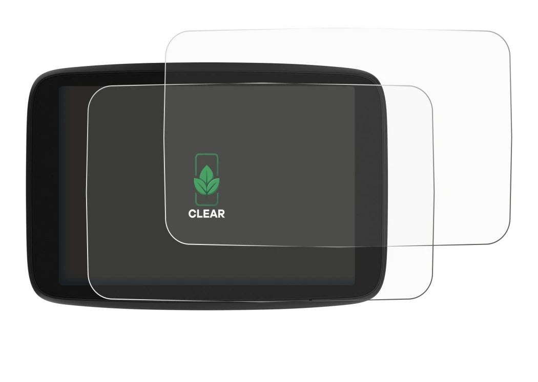 Image de l'appareil TomTom Go Navigator 7 (2ème génération) avec une grande variété de protections d'écran.