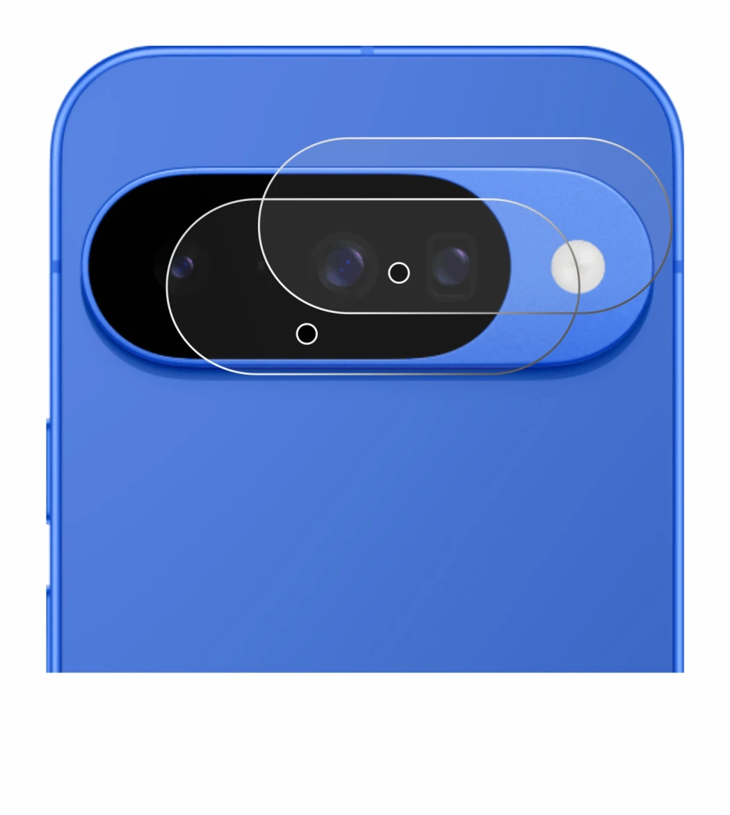 Image de l'appareil Google Pixel 10 (Caméra UNIQUEMENT) avec une grande variété de protections d'écran.