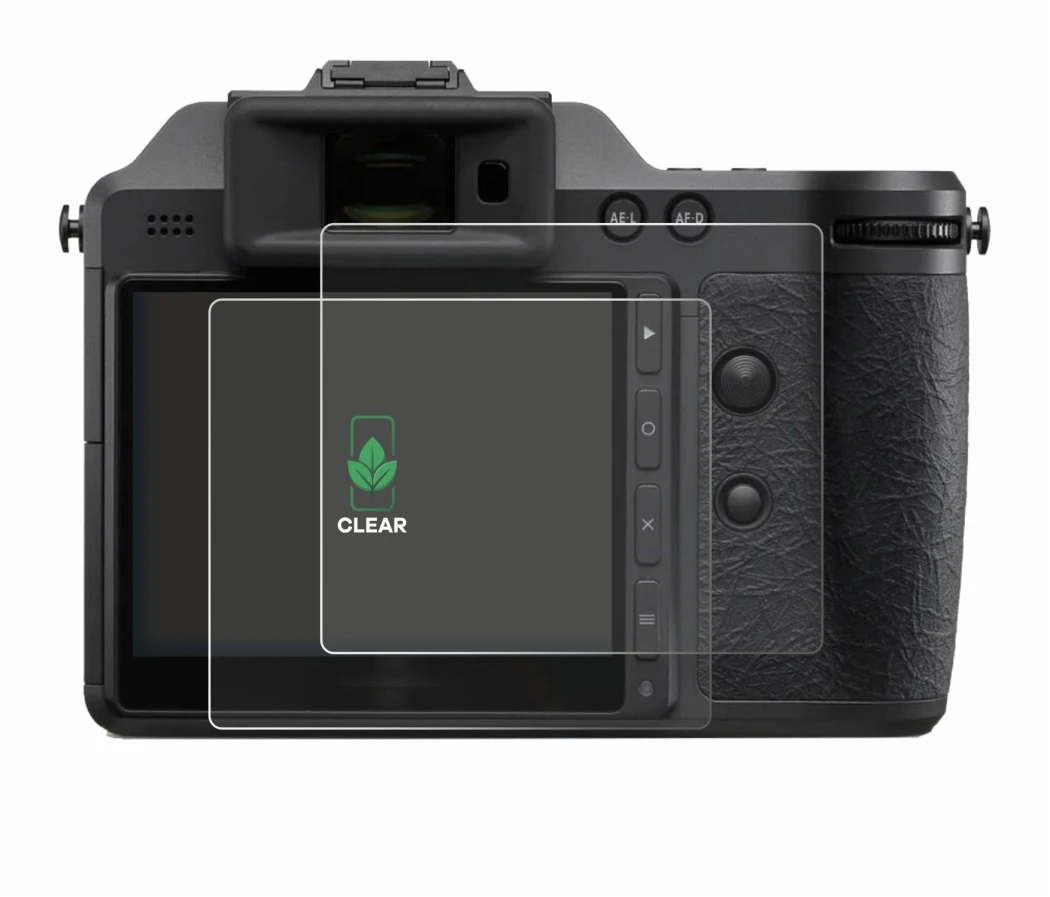 Image de l'appareil Hasselblad X2D II 100C avec une grande variété de protections d'écran.