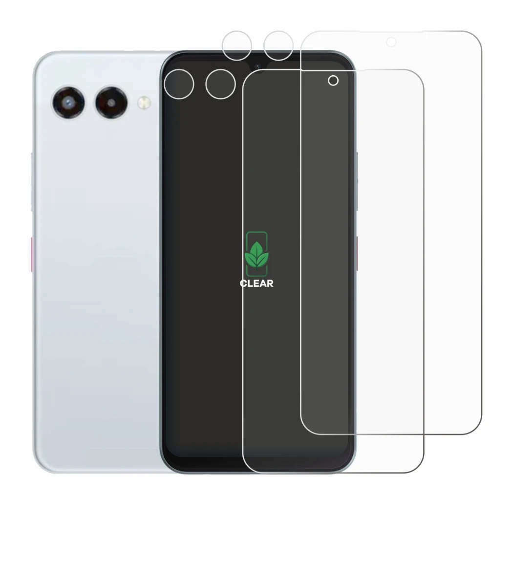 Image de l'appareil Telekom T Phone 3 (Avant+Caméra) avec une grande variété de protections d'écran.
