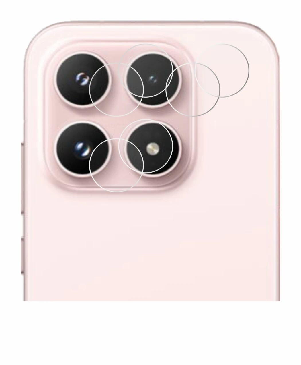 Image de l'appareil Xiaomi 17 (Caméra UNIQUEMENT) avec une grande variété de protections d'écran.