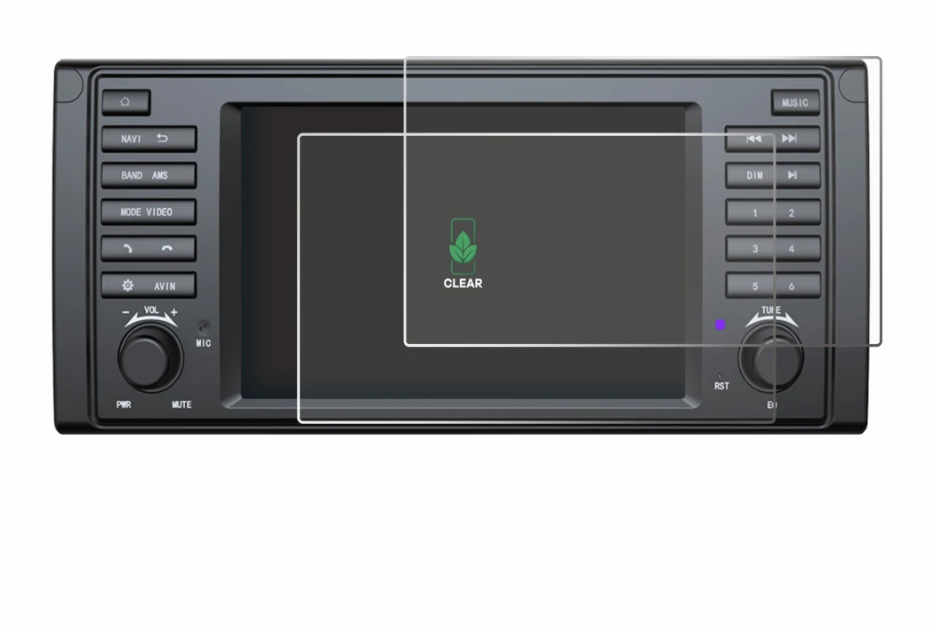 Image de l'appareil Eonon E39A12S avec une grande variété de protections d'écran.