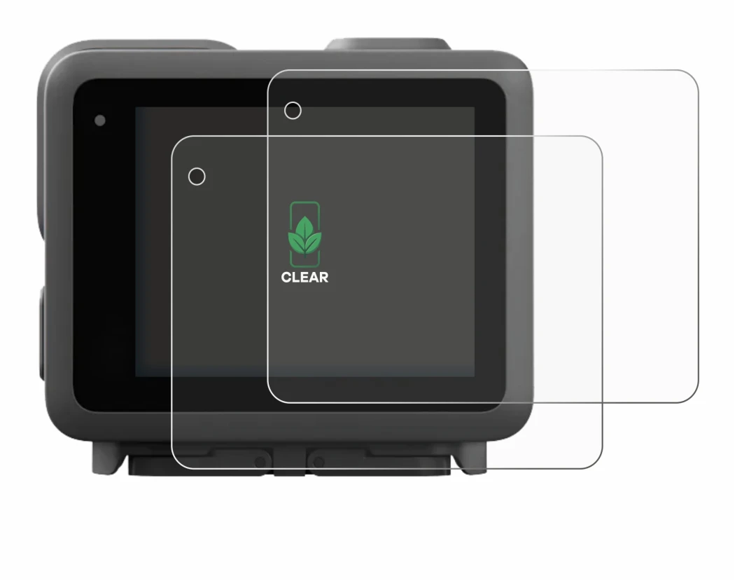 Image de l'appareil GoPro Lit Hero avec une grande variété de protections d'écran.