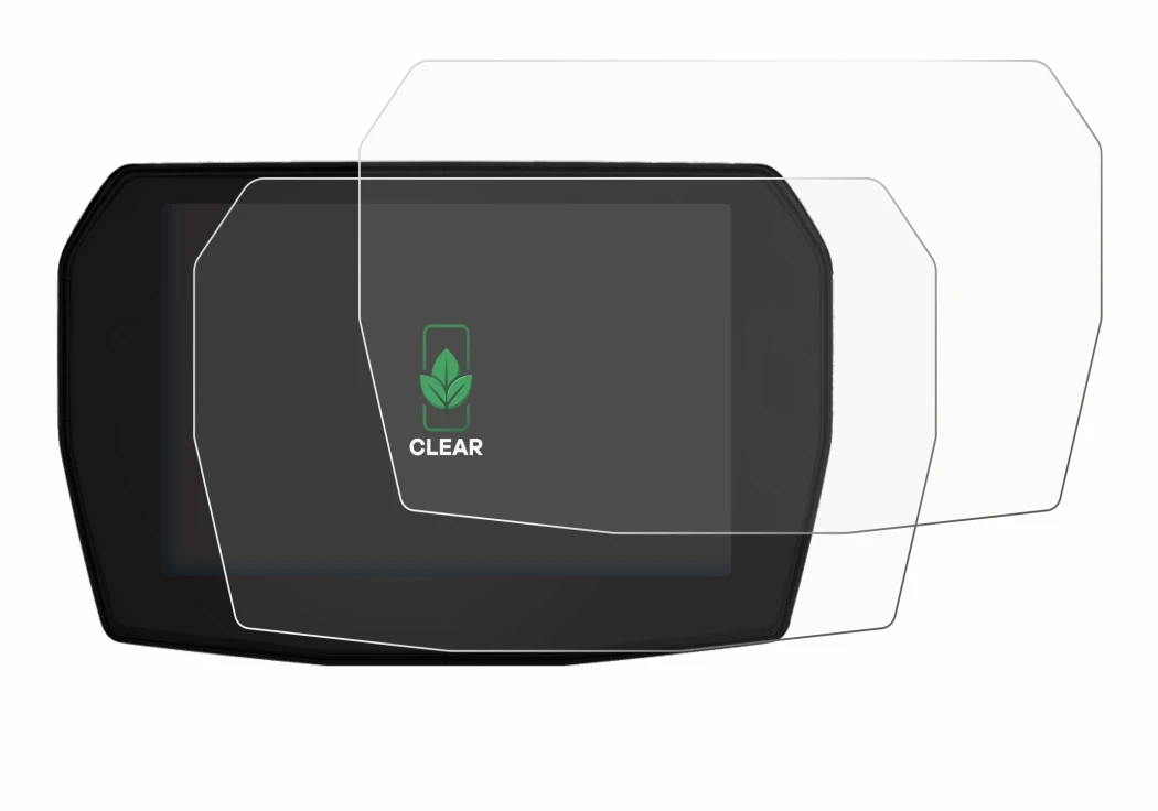 Image de l'appareil Ducati Panigale V2 2025 avec une grande variété de protections d'écran.