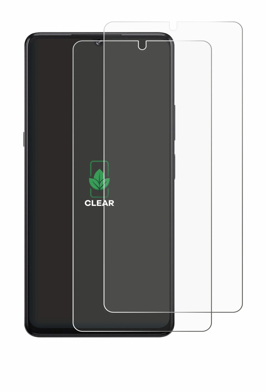 Image de l'appareil Cubot X100 avec une grande variété de protections d'écran.