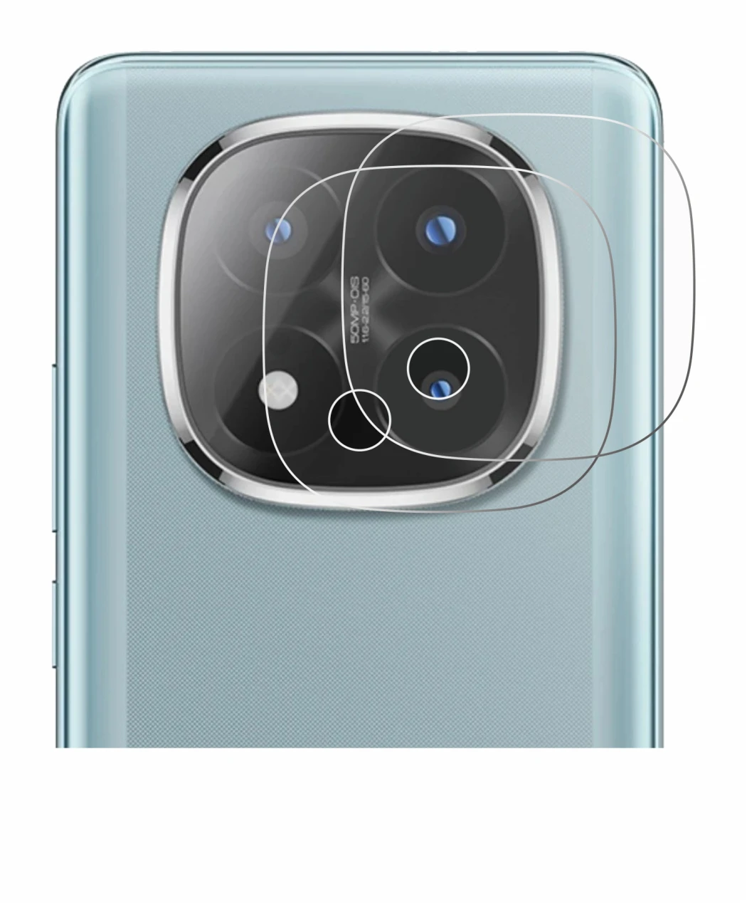 Image de l'appareil Xiaomi Redmi Note 14 Pro Plus 5G (Caméra UNIQUEMENT) avec une grande variété de protections d'écran.