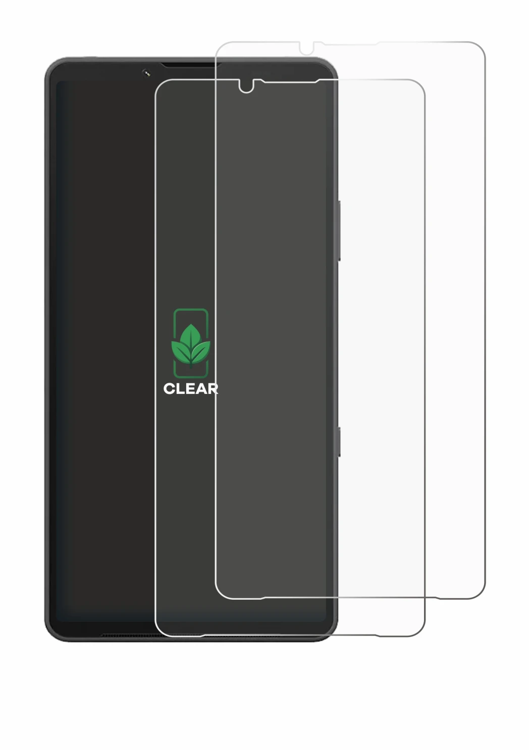 Image de l'appareil Sony Xperia 10 VII (case-friendly) avec une grande variété de protections d'écran.