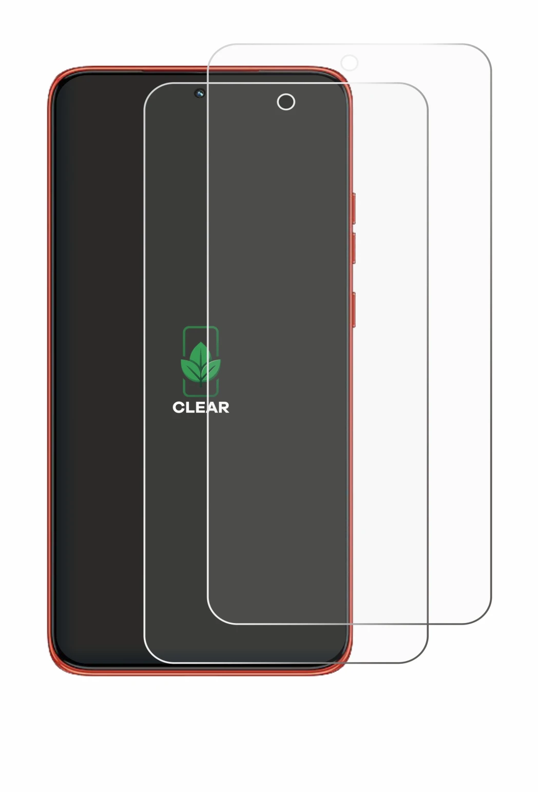 Image de l'appareil Motorola Edge 60 Neo avec une grande variété de protections d'écran.