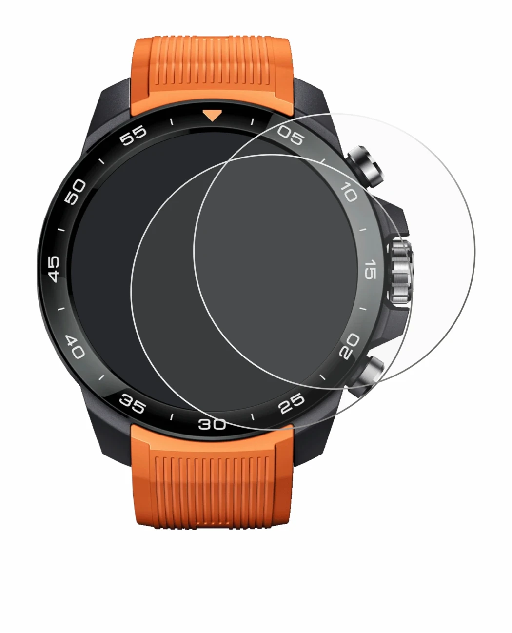 Image de l'appareil Xiaomi Mibro GS Explorer S avec une grande variété de protections d'écran.