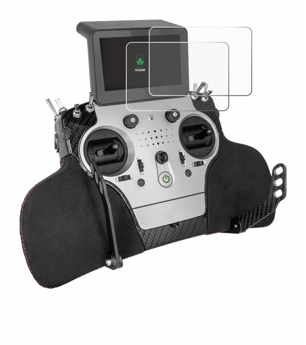 Image de l'appareil PowerBox Systems Core avec une grande variété de protections d'écran.