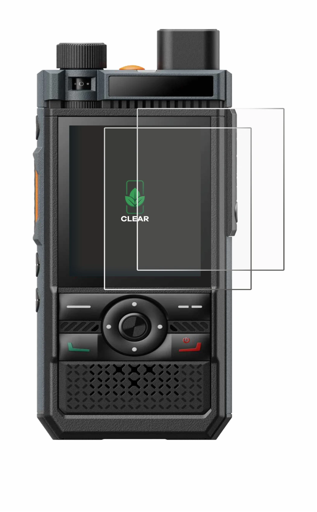 Image de l'appareil Hytera P50 Pro avec une grande variété de protections d'écran.