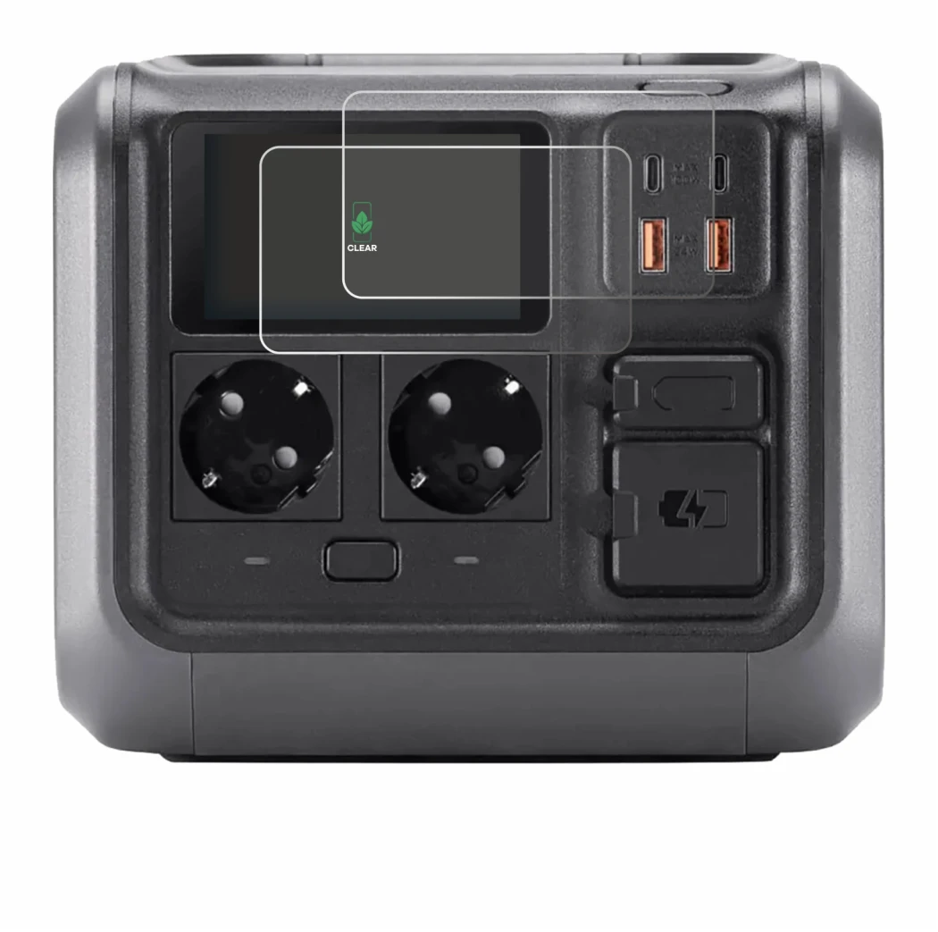 Image de l'appareil DJI Power 500 avec une grande variété de protections d'écran.