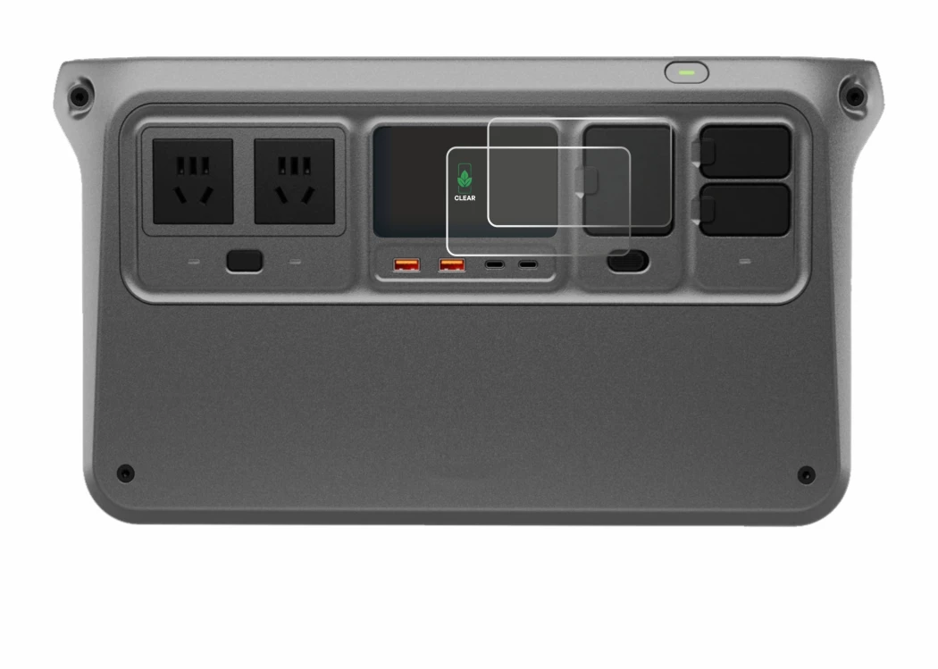 Image de l'appareil DJI Power 1000 V2 avec une grande variété de protections d'écran.