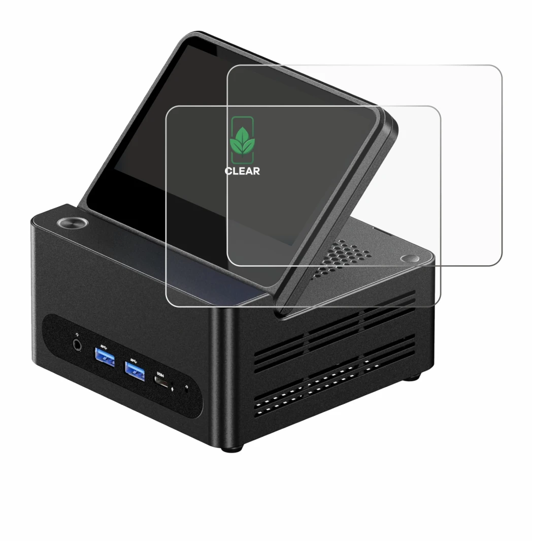 Image de l'appareil AOOSTAR ‎G-FLIP H255 avec une grande variété de protections d'écran.